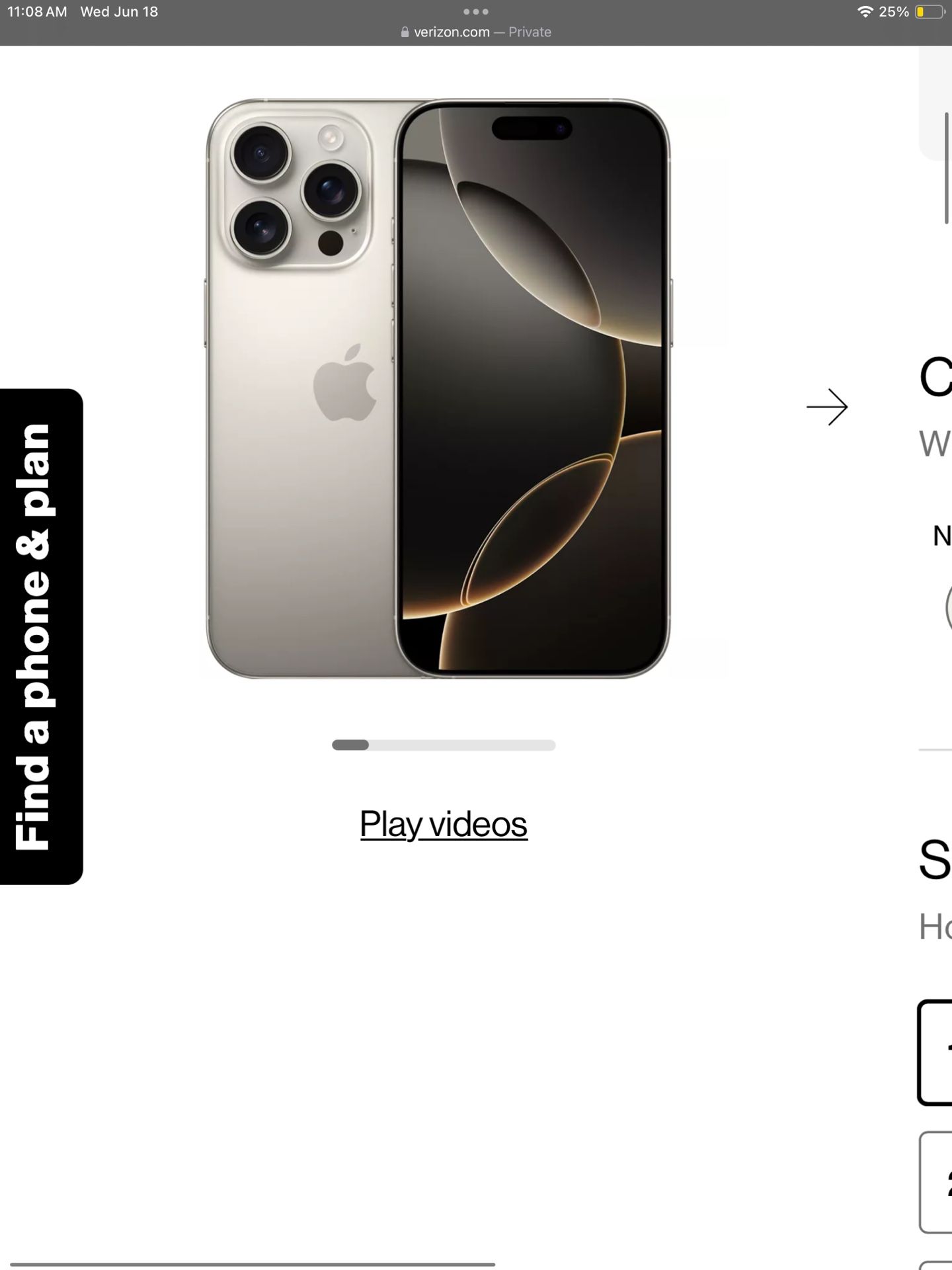 Brand New iPhone 16 Pro Verizon