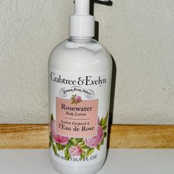 Crabtree & Evelyn Body Lotion 16.9oz Rosewater