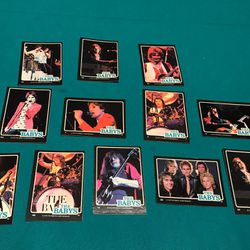 Vintage 1979 Original The Baby’s Music Band Cards (12)