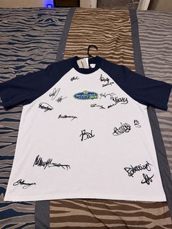 Balenciaga Paris Autograph Print Raglan T-Shirt