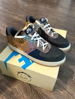 Travis Scott x Nike Air Force 1 Low 'Cactus Jack' — Size 12