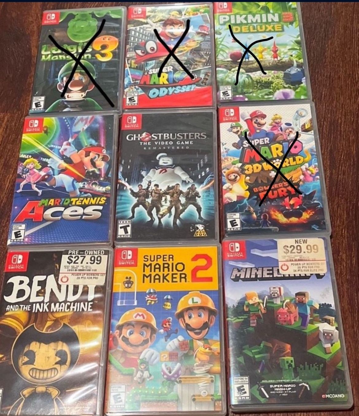 Nintendo Switch Games (Read Description)