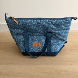 REI blue lunch cooler