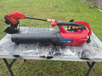 Nice Used Toro blower and Homelite Weed Eater.. all electric.