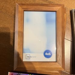 Three (3) Wooden Picture Frames