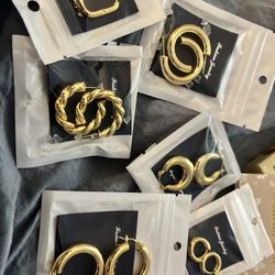 Jewelry Lips Rings $5  Earrings$10  Nose Rings $5  , Necklaces Charms $20 & $30 Bracelets $10