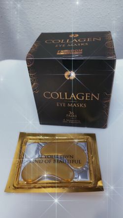 Collagen eye masks