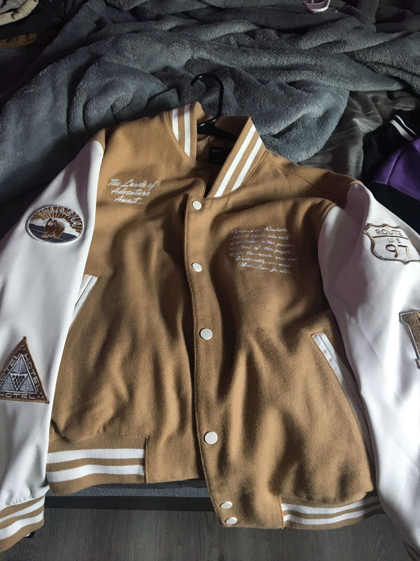 ASOS Bage Bomber Jacket