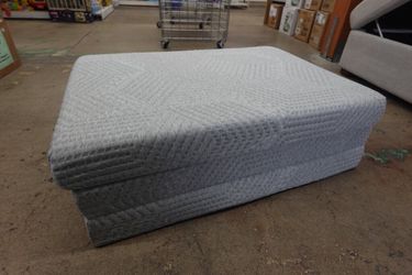 Twin XL 4″ MLILY Tri-Fold Gel Memory Foam Mattress