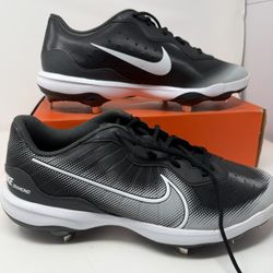Nike Alpha Huarache Varsity 4 Low Men's Baseball Cleats DJ6516-010 Size 13