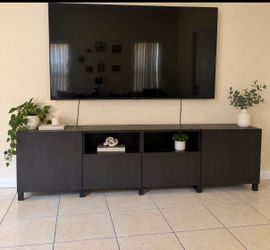Large Modern 4-Piece Entertainment Center / TV Console – $375 OBO