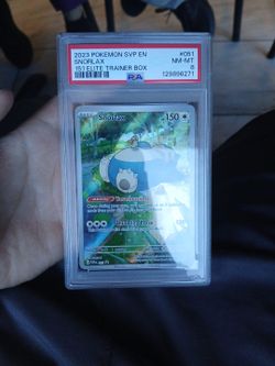 PSA 8 Snorlax SVP #051 Pokemon 151 Elite Trainer Box