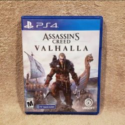 PS4 ASSASSINS CREED VALHALLA PRE OWNED PLAYSTATION 4 VIDEO-GAME