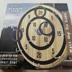 Wall Ring Toss Game For Kids Adults Indoor Outdoor Sports Activity