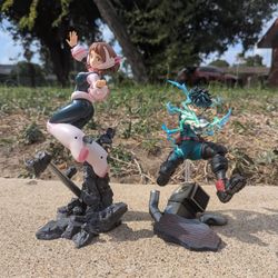 My Hero Academia Statues | Deku & Ochaco