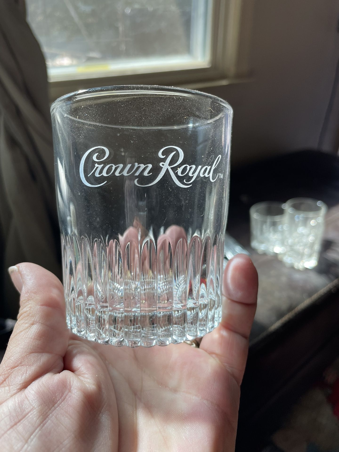 Crown Royal Drinking Glasses. 