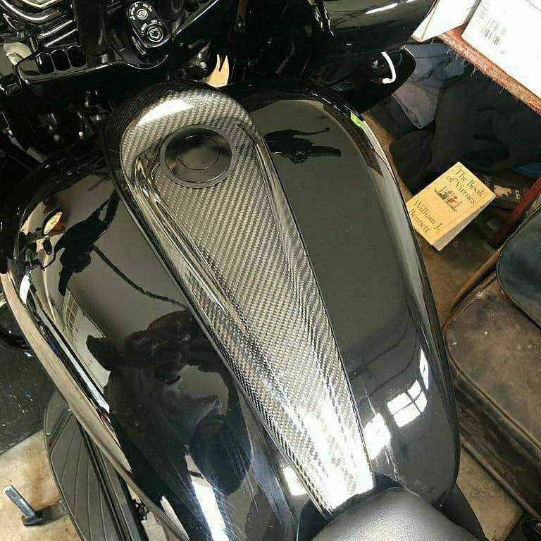 Carbon fiber harley touring bagger dash tank console road glide street glide roadglide ultra for