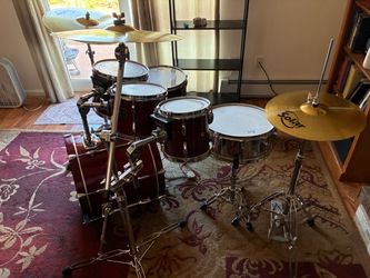 Pearl Export Series Drum Kit complete
