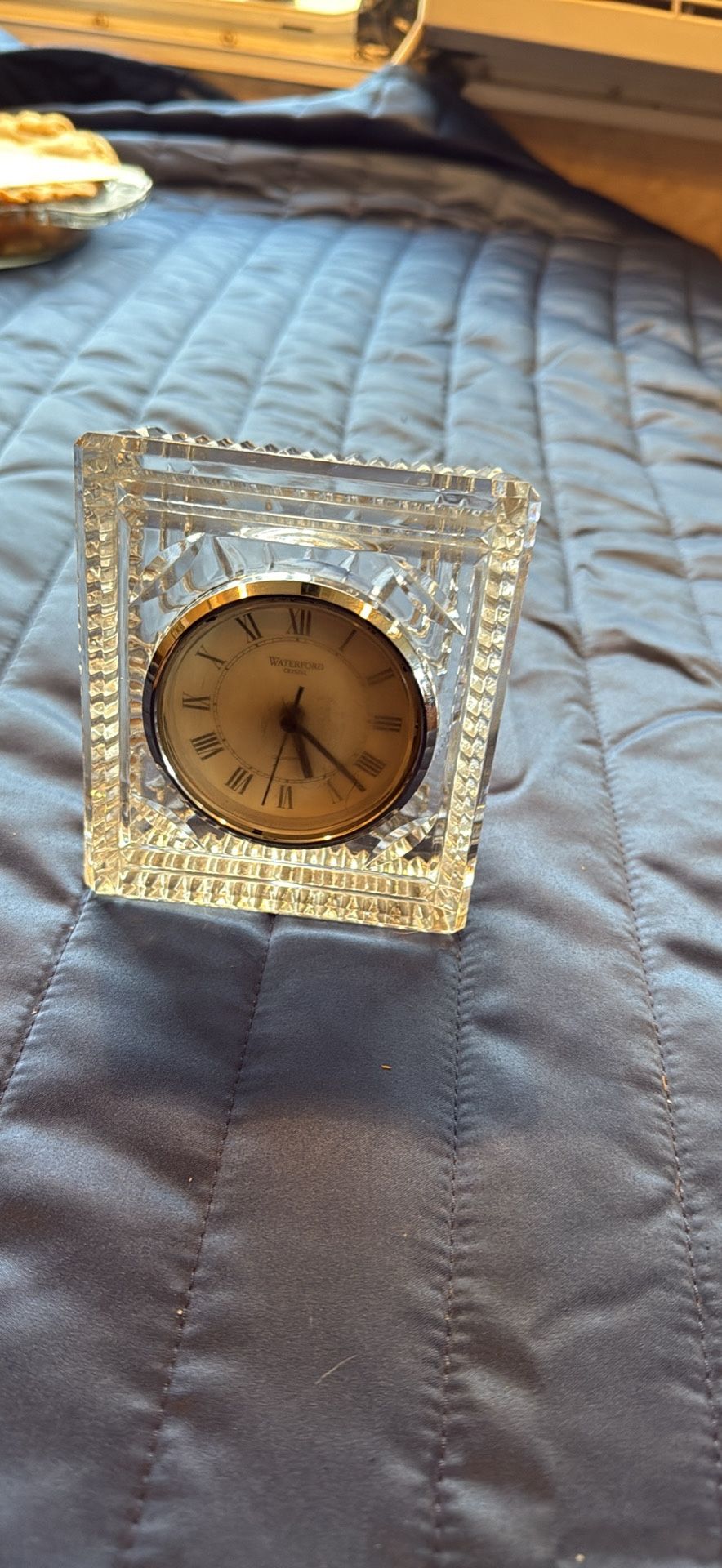 Antique Waterford Crystal Clock
