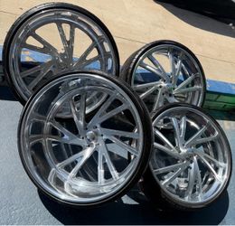 Intro Twisted Infamous Staggered 28x9 - 28x12 With 275/25/28 - 295/25/28 Tires 🔥🔥🔥