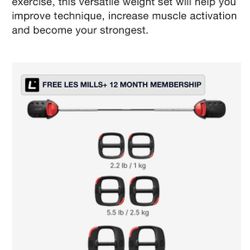 Lesmills Workout Equipment 