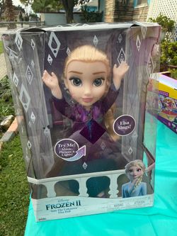 NEW Purple Dress Singing Elsa