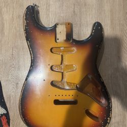 1963 Fender Stratocaster Body Sunburst