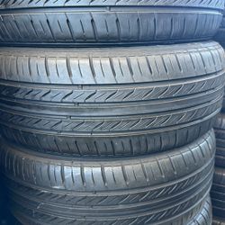 Set Of Tires (4) 205-55-16 Sentury