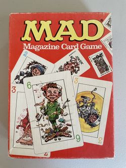 Vintage MAD Magazine Card Game
