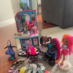 L.O.L. Surprise! Mall of Surprises LOL DOLLS B.B. Boutique Cafe Store Furniture And Dolls OMG dolls lol Dolls