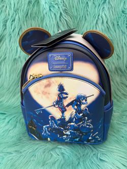 NWT Loungefly Disney Kingdom Hearts Mickey Mini Backpack.