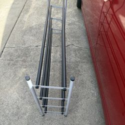 Expandable 4 Tares Shoe Rack New