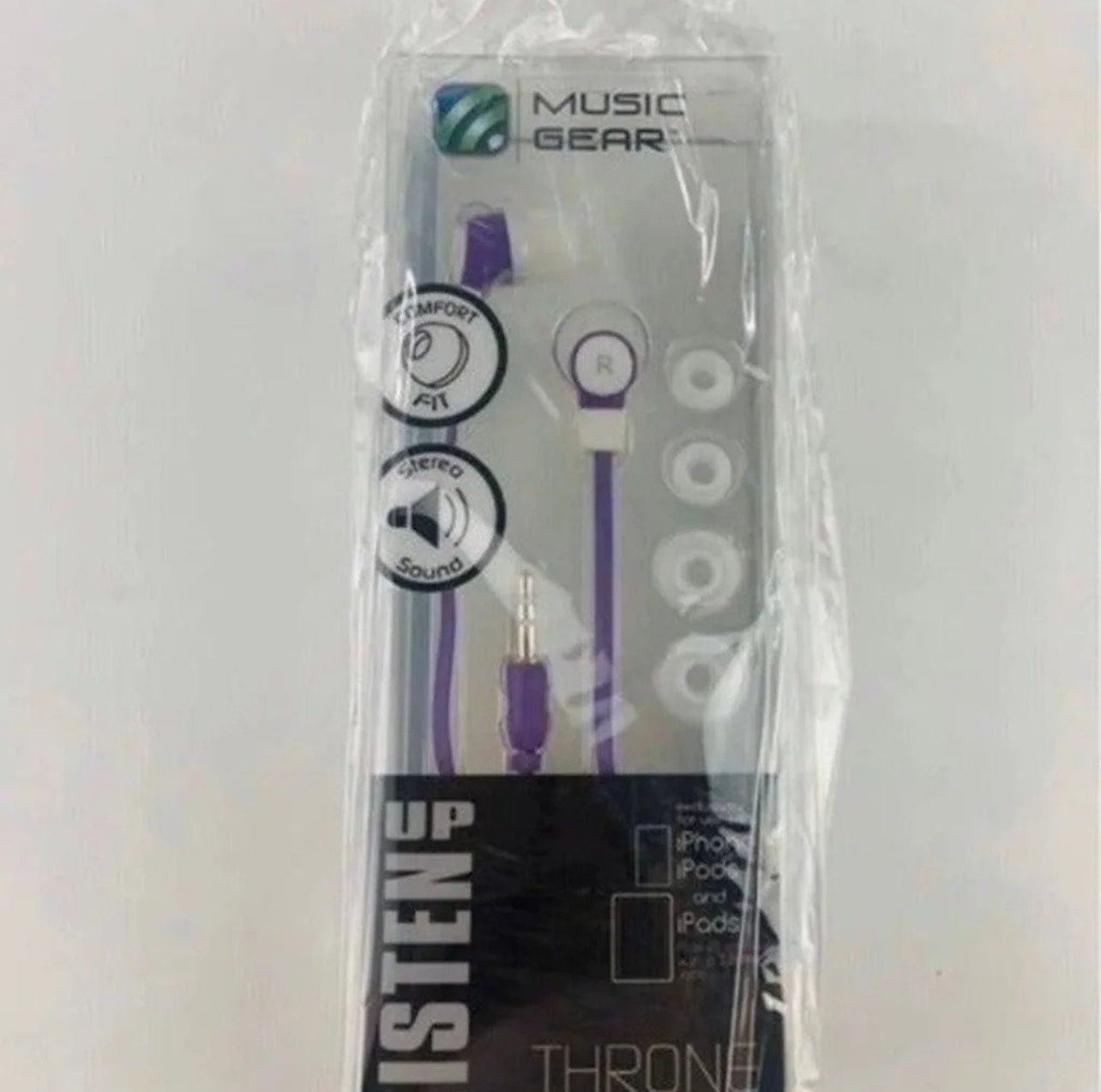 Brand New Purple In Ear Headphones