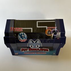 New Pet Sim Tech Treasure Chest Bundle, 12”, 11 Items, Series 2, DLC