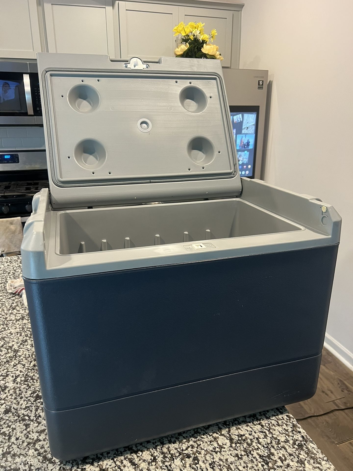 Coleman PowerChill Model 5645 Iceless Cooler 12V Thermoelectric 40 Qt.