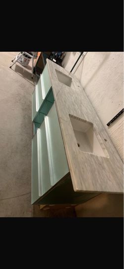 80” Double Sink Bathroom Vanity Top –
