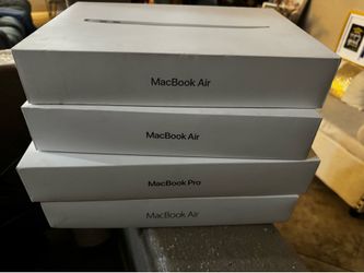 MacBook empty boxes