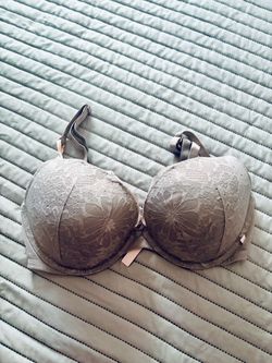Nude Lace Underwire Bra 34D
