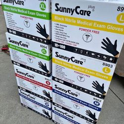 Sunny Care Nitrile Powder Free Gloves 