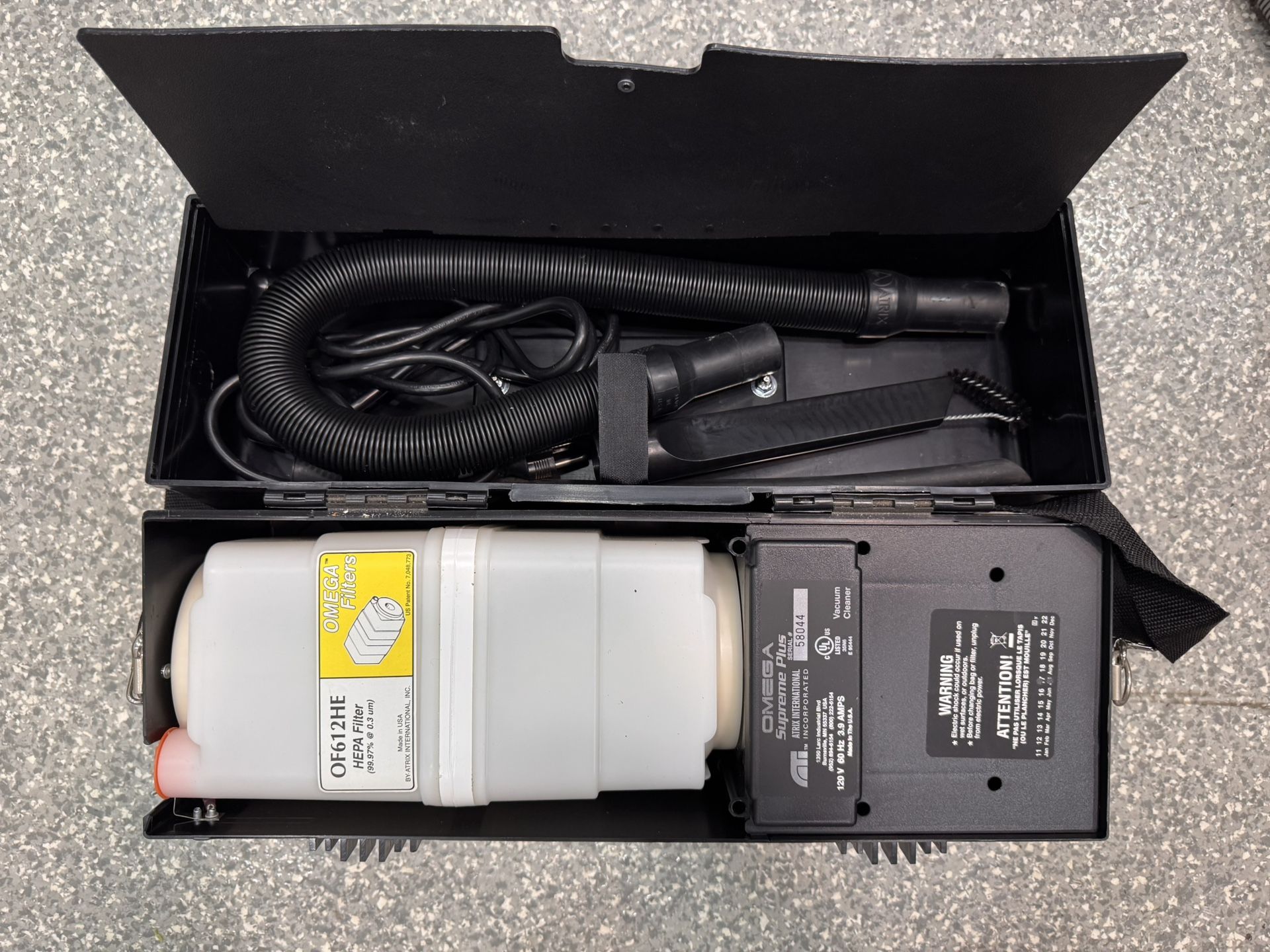 Brand New Atrix Omega Supreme HEPA Vacuum, With Additional Filter And T Adapter