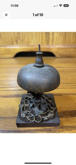VICTORIAN HOTEL DESK SERVICE BELL