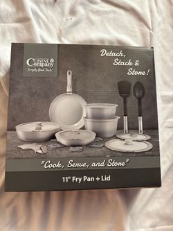11" fry pan and lid