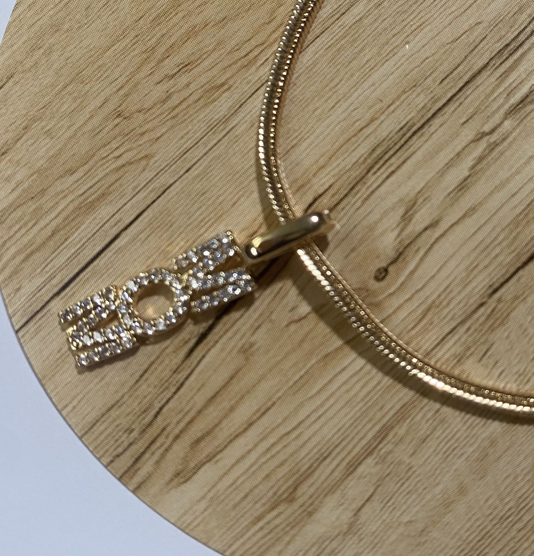 Mom Pendant Necklace