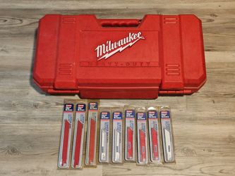 Milwaukee heavy duty Sawzall bundle