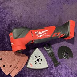 🧰🛠Milwaukee M18 FUEL Brushless Oscillating Multi-Tool w/Attachments!-LIGHTLY USED!(Tool-Only)-$170!🧰🛠