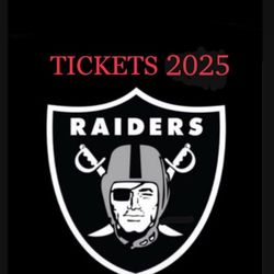 Raiders tickets 2025