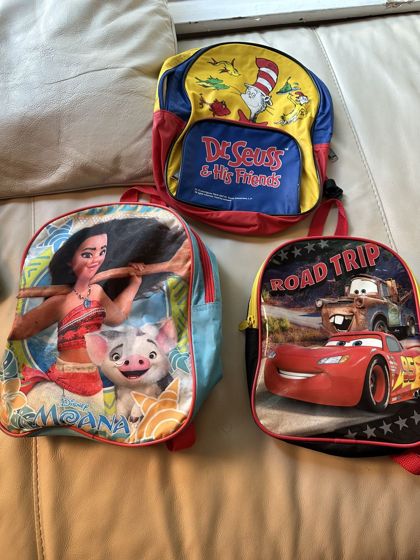 3 Kids Small Backpacks 