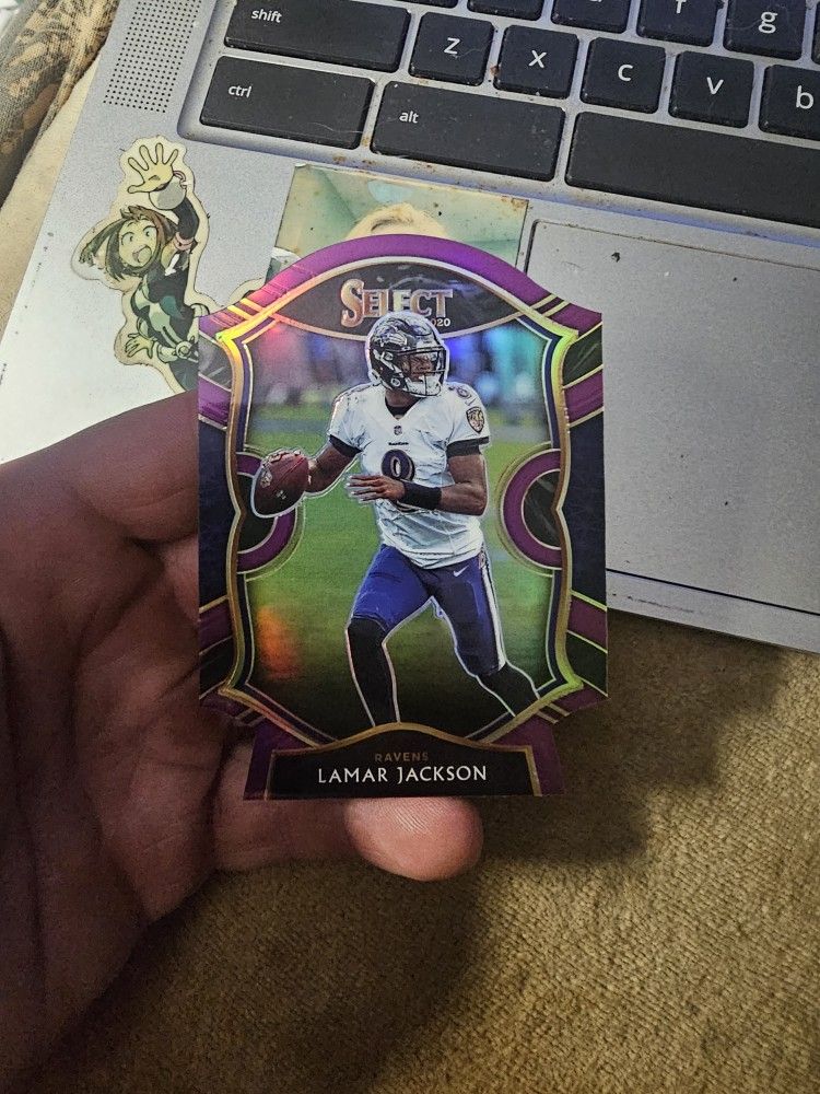 Lamar Jackson Football Card