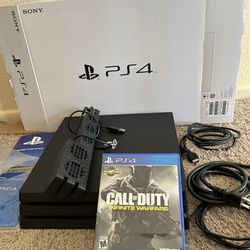 PS4 Pro console system 