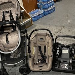 Car Seat And Baby Stroller